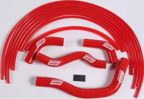 CRF450X'05-17  MotoHose Silicone Radiator Hose Kit Red